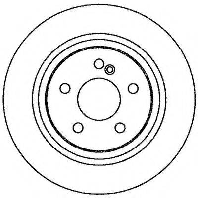 BENDIX 562257B гальмівний диск