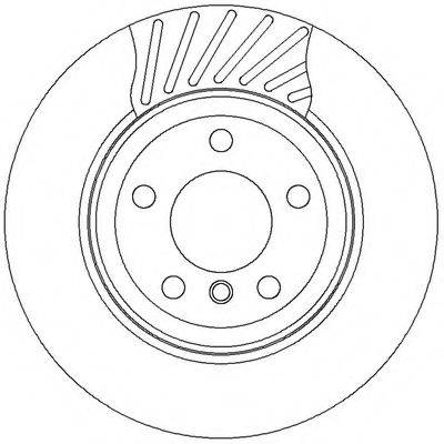 BENDIX 562327B гальмівний диск