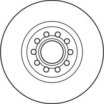 BENDIX 562383B гальмівний диск