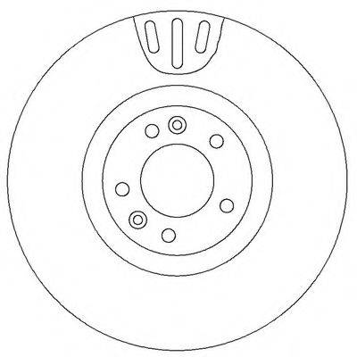 BENDIX 562398B гальмівний диск