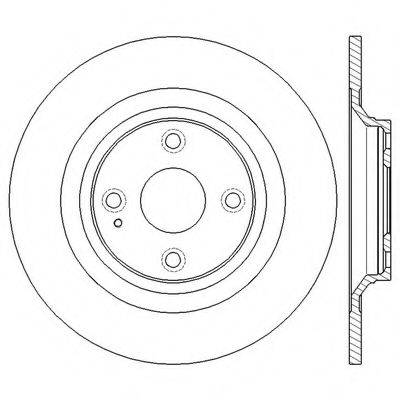 BENDIX 562561BC гальмівний диск