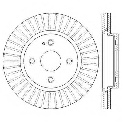 BENDIX 562564BC гальмівний диск