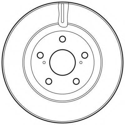 BENDIX 562621BC гальмівний диск