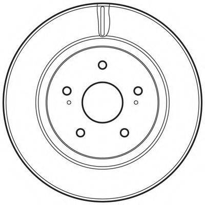 BENDIX 562632BC гальмівний диск