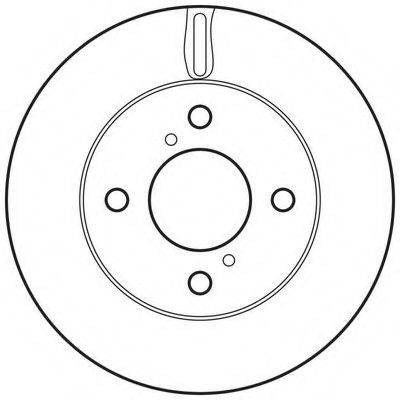 BENDIX 562674BC гальмівний диск