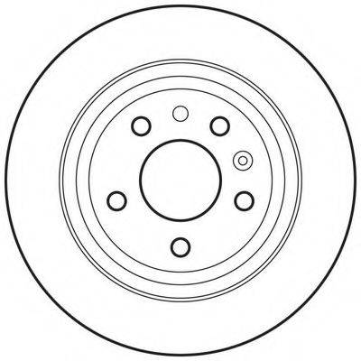 BENDIX 562682BC гальмівний диск