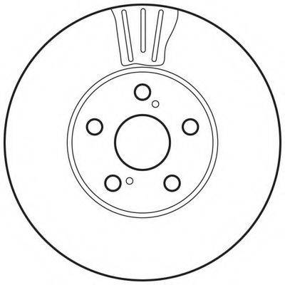 BENDIX 562683BC гальмівний диск