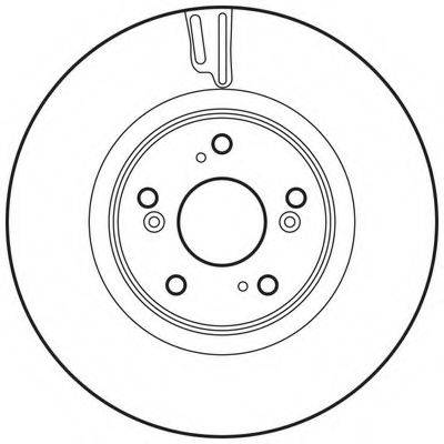 BENDIX 562703BC гальмівний диск