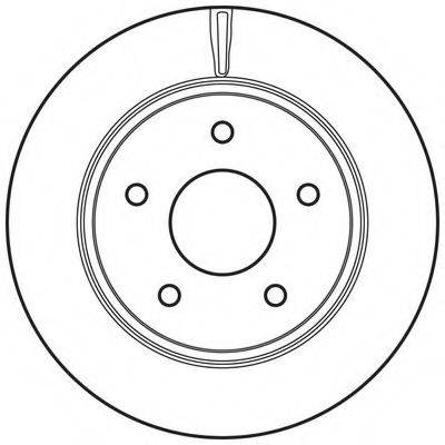 BENDIX 562707BC гальмівний диск