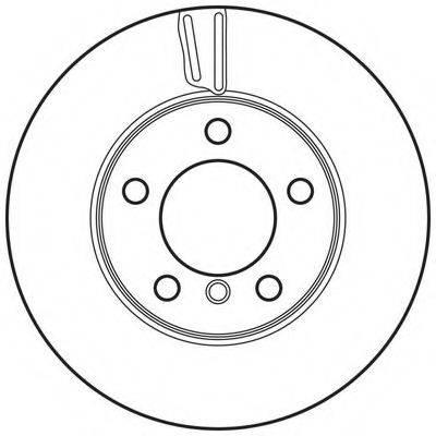 BENDIX 562708BC гальмівний диск