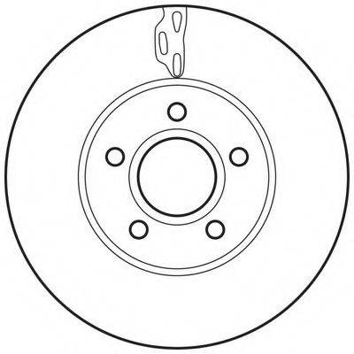 BENDIX 562752BC гальмівний диск