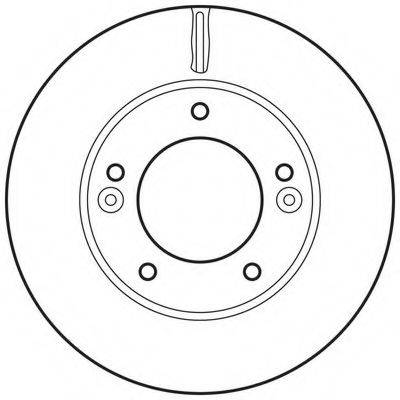 BENDIX 562772BC гальмівний диск