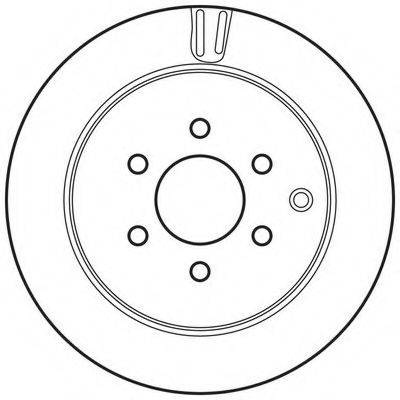 BENDIX 562782BC гальмівний диск