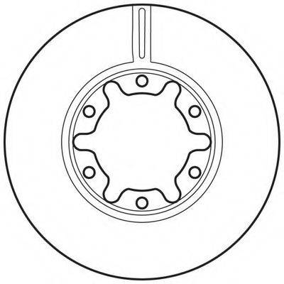 BENDIX 562809BC гальмівний диск