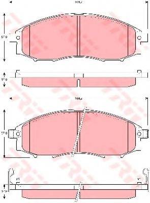 DR!VE+ DP1010100110 Комплект гальмівних колодок, дискове гальмо