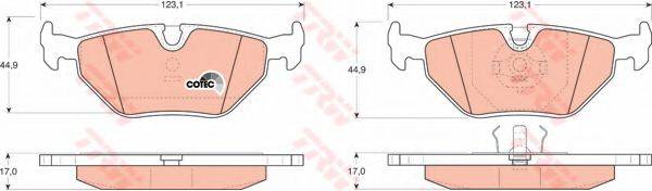 DR!VE+ DP1010100950 Комплект гальмівних колодок, дискове гальмо