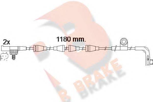 R BRAKE 610482RB Сигналізатор, знос гальмівних колодок