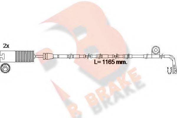 R BRAKE 610604RB Сигналізатор, знос гальмівних колодок