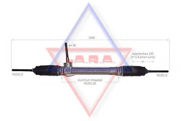 LA.R.A. 190057 Рульовий механізм