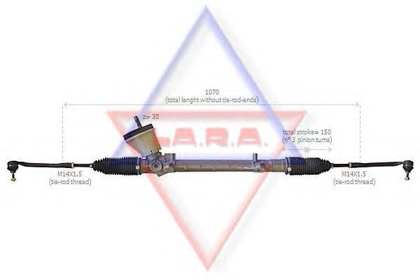 LA.R.A. 310040 Рульовий механізм