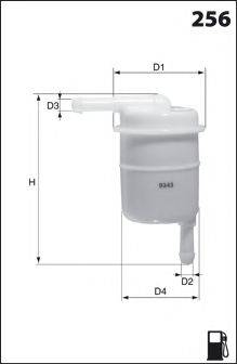 LUCAS FILTERS LFPF048 Паливний фільтр