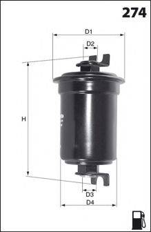 LUCAS FILTERS LFPF053 Паливний фільтр