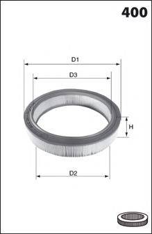 LUCAS FILTERS LFAF331 Повітряний фільтр