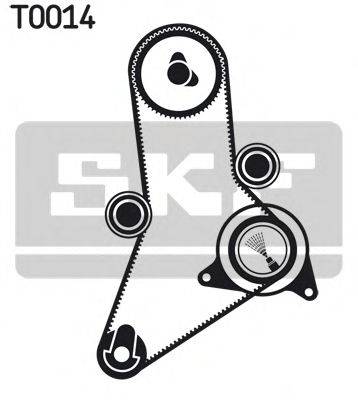 SKF VKMA02381 Комплект ременя ГРМ