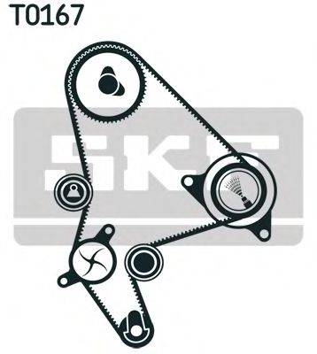 SKF VKMC02023 Водяний насос + комплект зубчастого ременя