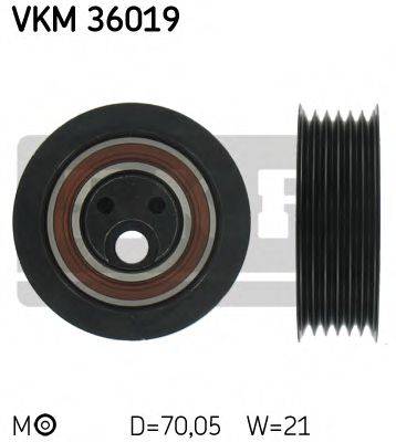 SKF VKM36019 Натяжний ролик, полікліновий ремінь