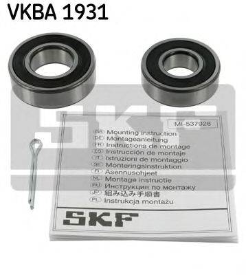 SKF VKBA1931 Комплект підшипника маточини колеса