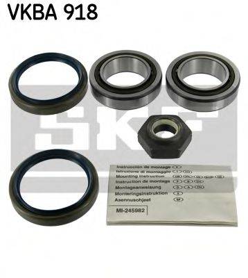 SKF VKBA918 Комплект підшипника маточини колеса