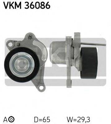 SKF VKM36086 Натяжний ролик, полікліновий ремінь