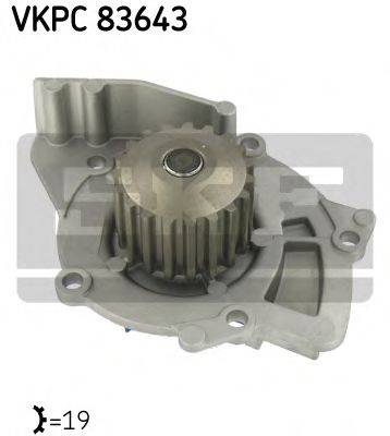 SKF VKPC83643 Водяний насос