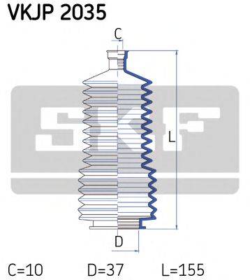 SKF VKJP2035 Комплект пильника, рульове керування