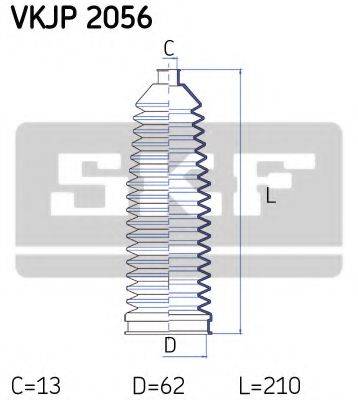 SKF VKJP2056 Комплект пильника, рульове керування