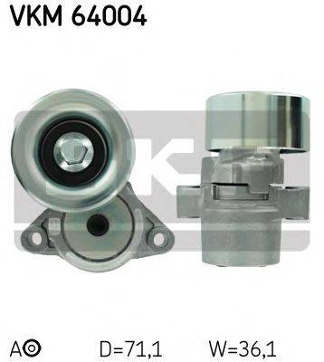 SKF VKM64004 Натяжний ролик, полікліновий ремінь