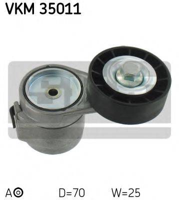 SKF VKM35011 Натяжний ролик, полікліновий ремінь