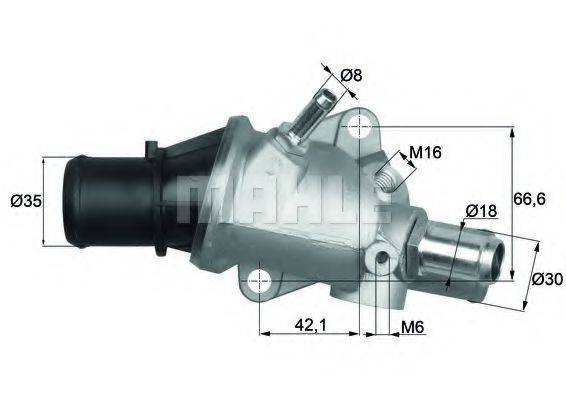 BEHR TI13888 Термостат, охолоджуюча рідина