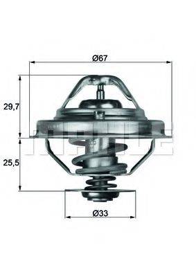 BEHR TX3880D Термостат, охолоджуюча рідина