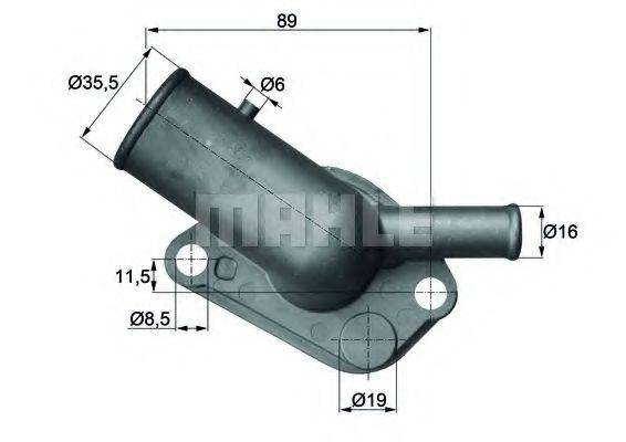 BEHR TI6487D Термостат, охолоджуюча рідина