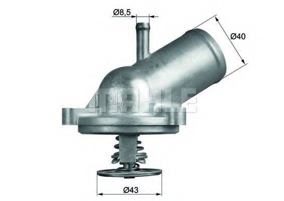 BEHR TI20987D Термостат, охолоджуюча рідина