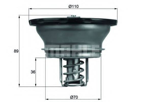 BEHR THD382 Термостат, охолоджуюча рідина