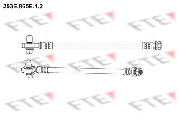 FTE 253E865E12 Гальмівний шланг