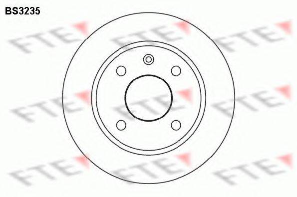 FTE BS3235 гальмівний диск