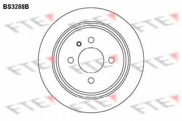 FTE BS3288B гальмівний диск