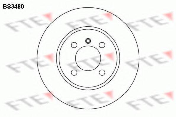 FTE BS3480 гальмівний диск