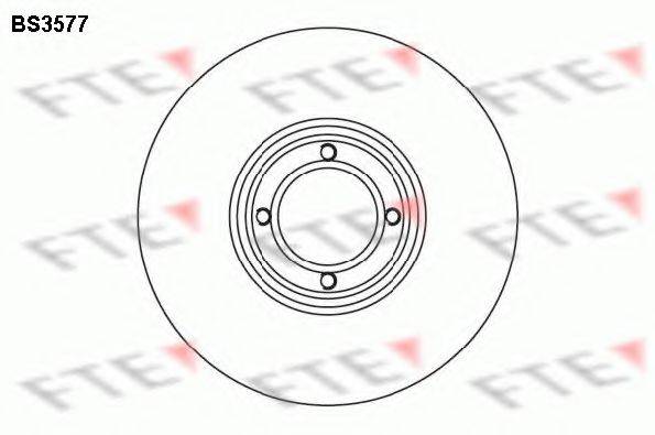 FTE BS3577 гальмівний диск