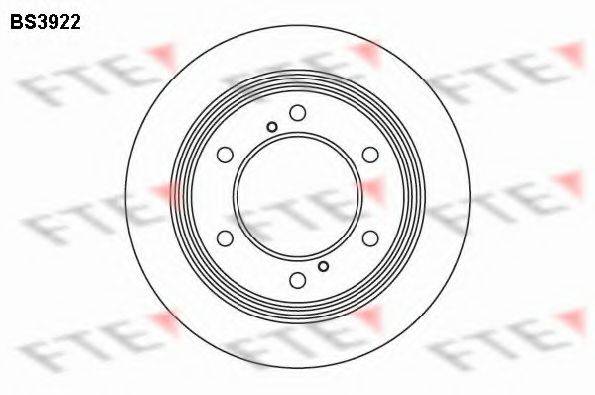 FTE BS3922 гальмівний диск