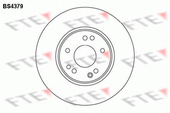 FTE BS4379 гальмівний диск